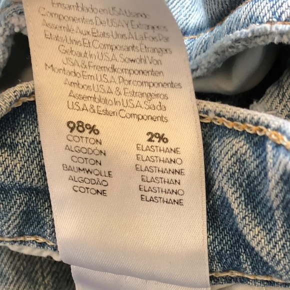 Mother Superior Tomcat Light Blue Distressed Jeans Size 29 - Picture 16 of 16